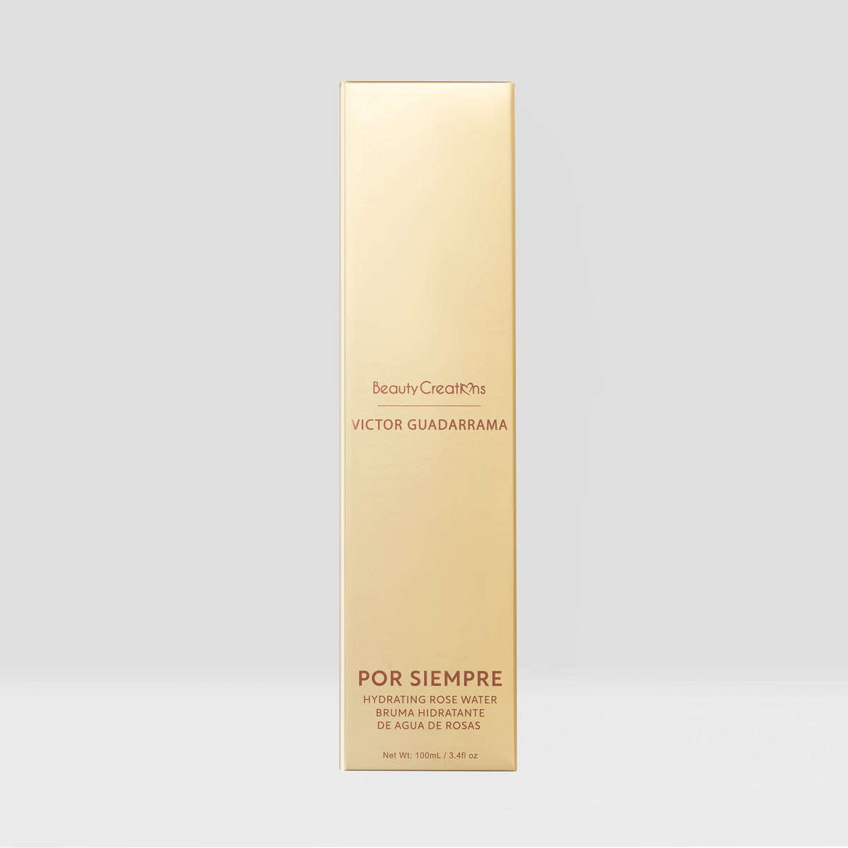 POR SIEMPRE HYDRATING ROSE WATER VICTOR GUADARRAMA X BEAUTY CREATIONS