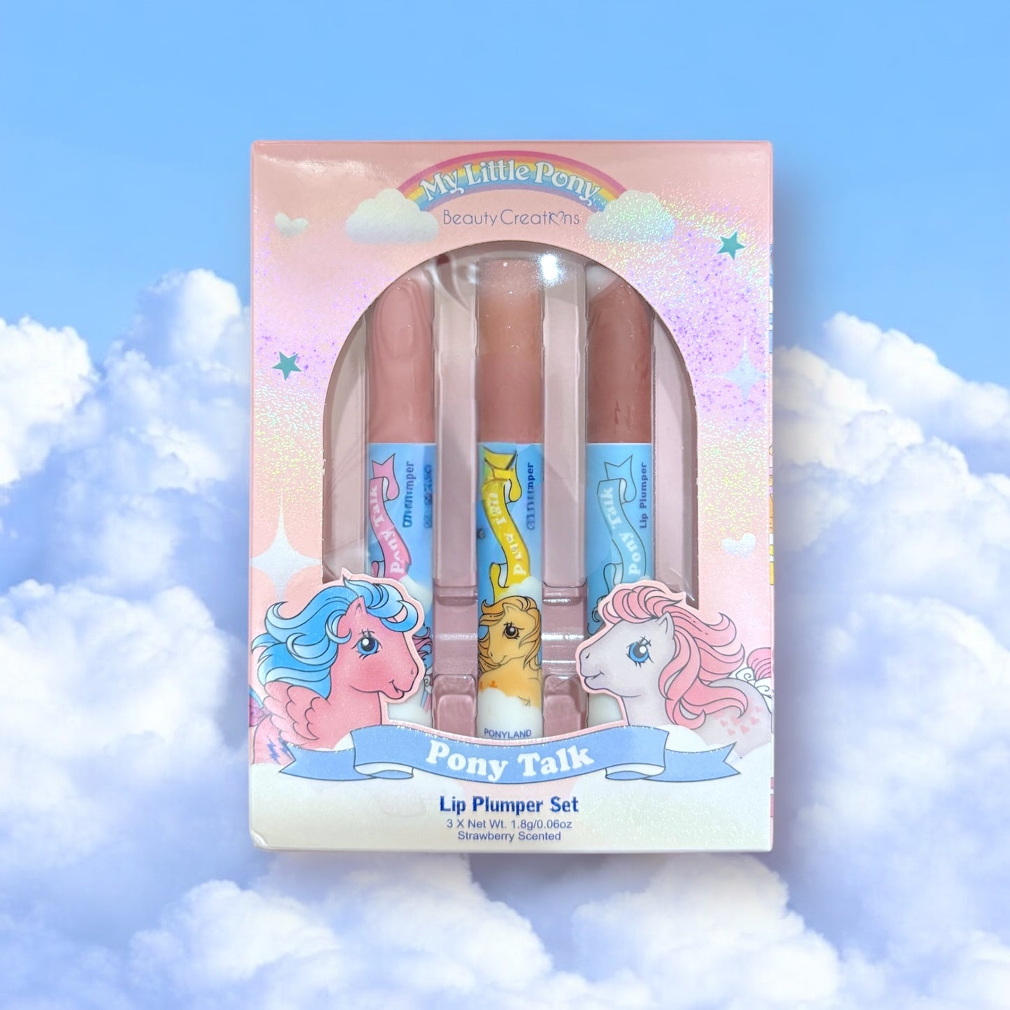MY LITTLE PONY X BEAUTY CREATIONS PONY TALK LIP PLUMPER SET