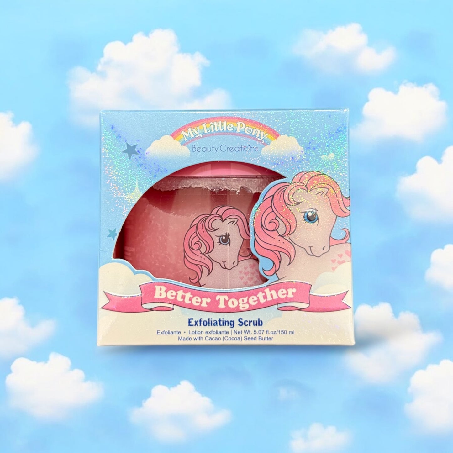 MY LITTLE PONY X BEAUTY CREATIONS BETTER TOGETHER EXFOLIATING CRUB