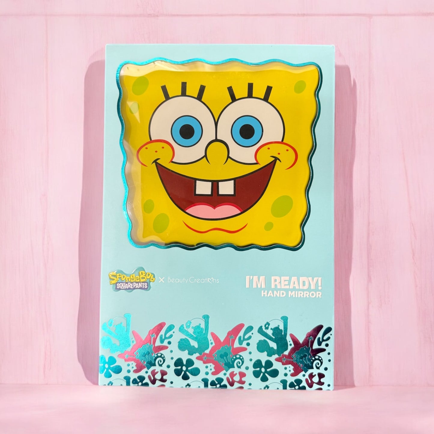 SPONGEBOB SQUAREPANTS X BEAUTY CREATIONS I'M READY HAND MIRROR