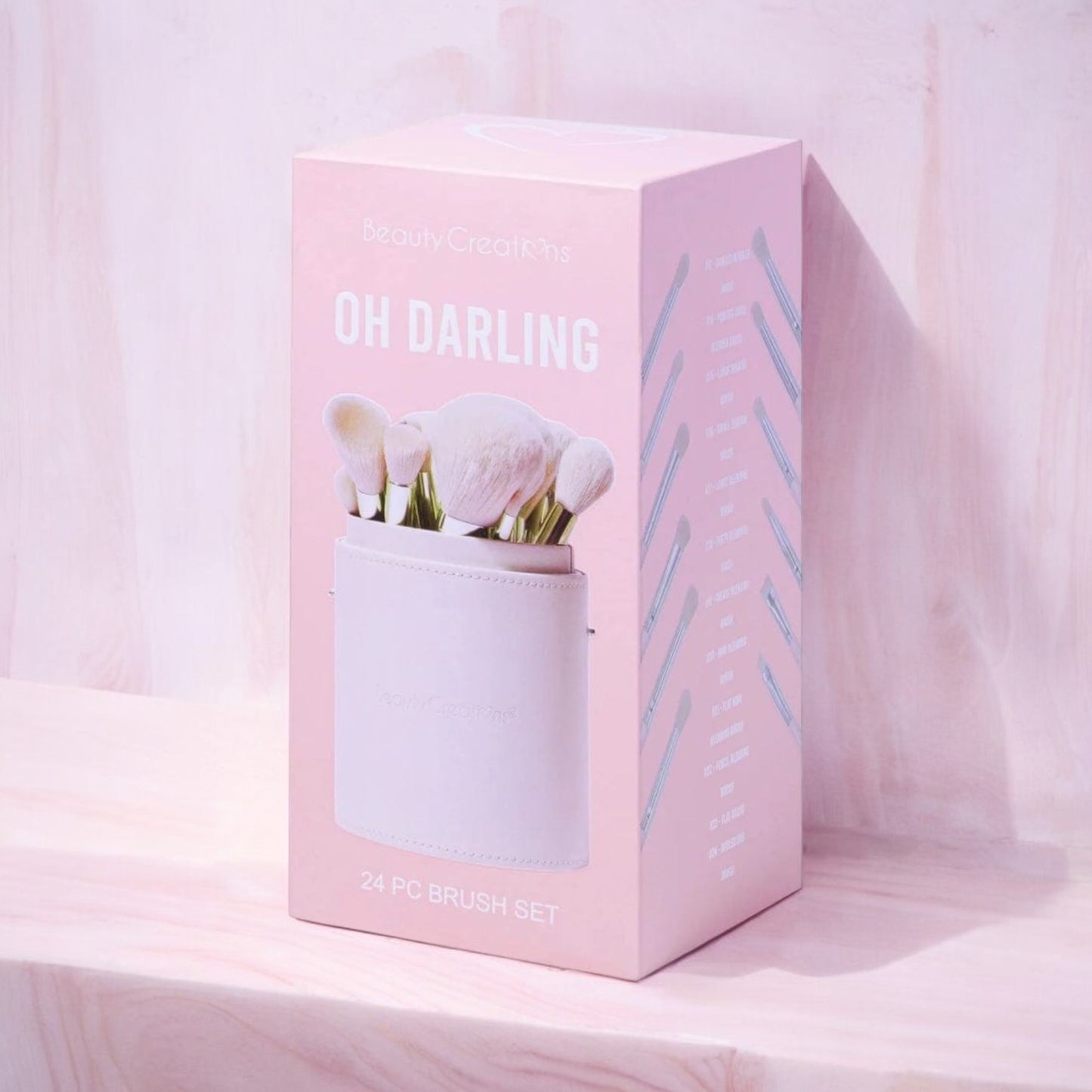 SET DE BROCHAS 24 PIEZAS OH DARLING BEAUTY CREATIONS