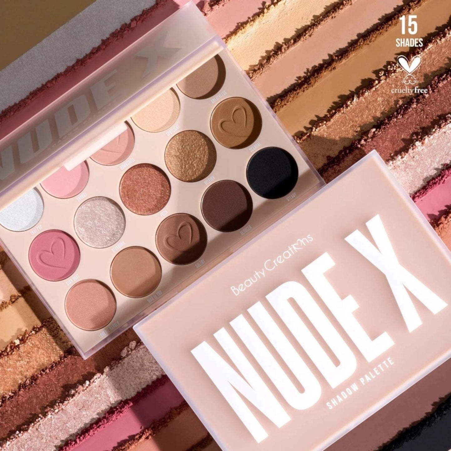 NUDE X SHADOW PALETTE BEAUTY CREATIONS