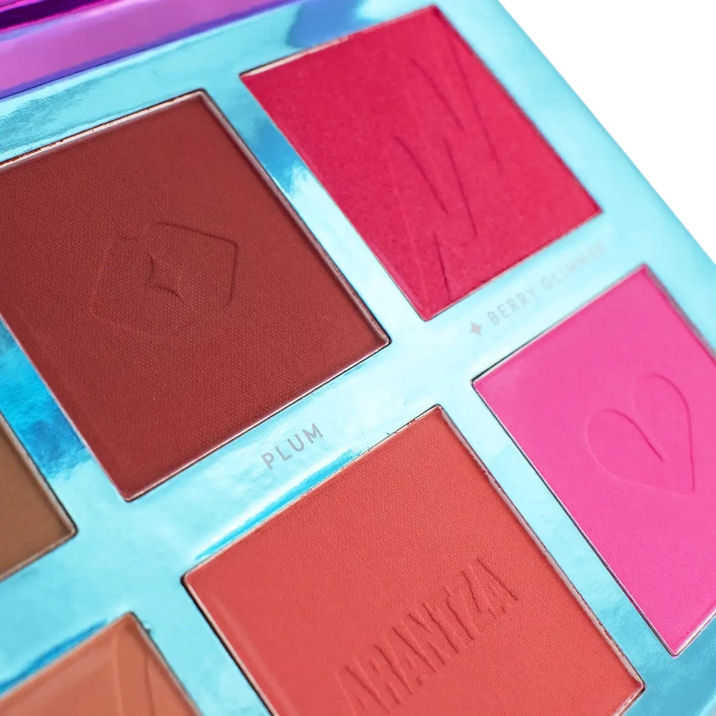 SUNSET BLUSH BLUSH & CONTOUR PALETTE ARANTZA COSMETICS