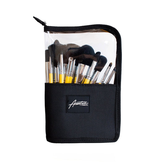 PRO BRUSH SET SUNNY GLAM 24 PIEZAS ARANTZA COSMETICS