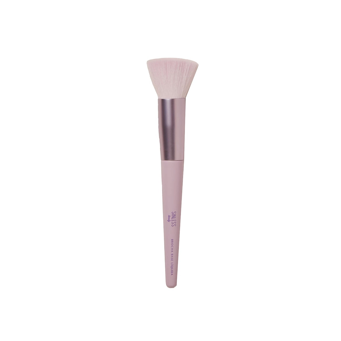 BROCHA PARA BASE LIQUIDA LAVENDER SINLESS BEAUTY