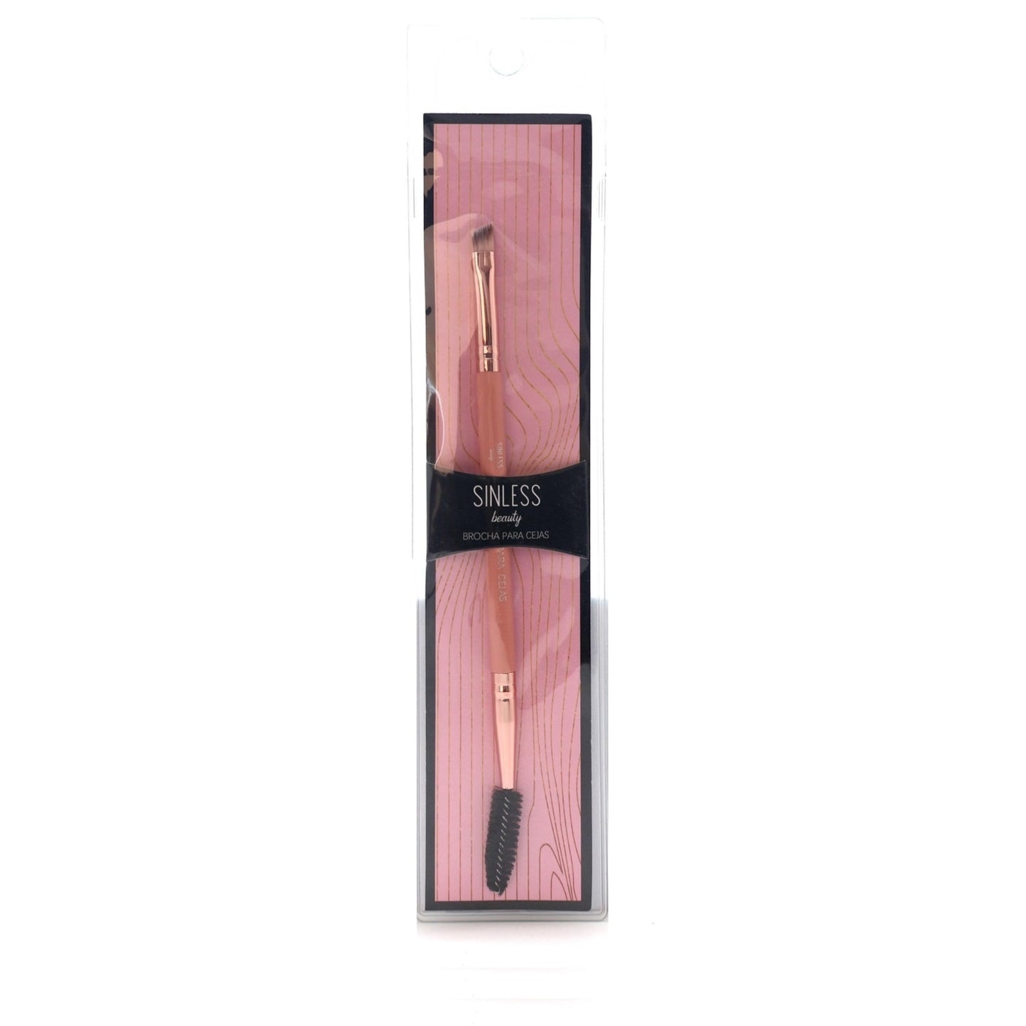 BROCHA PARA CEJAS PINK SINLESS BEAUTY