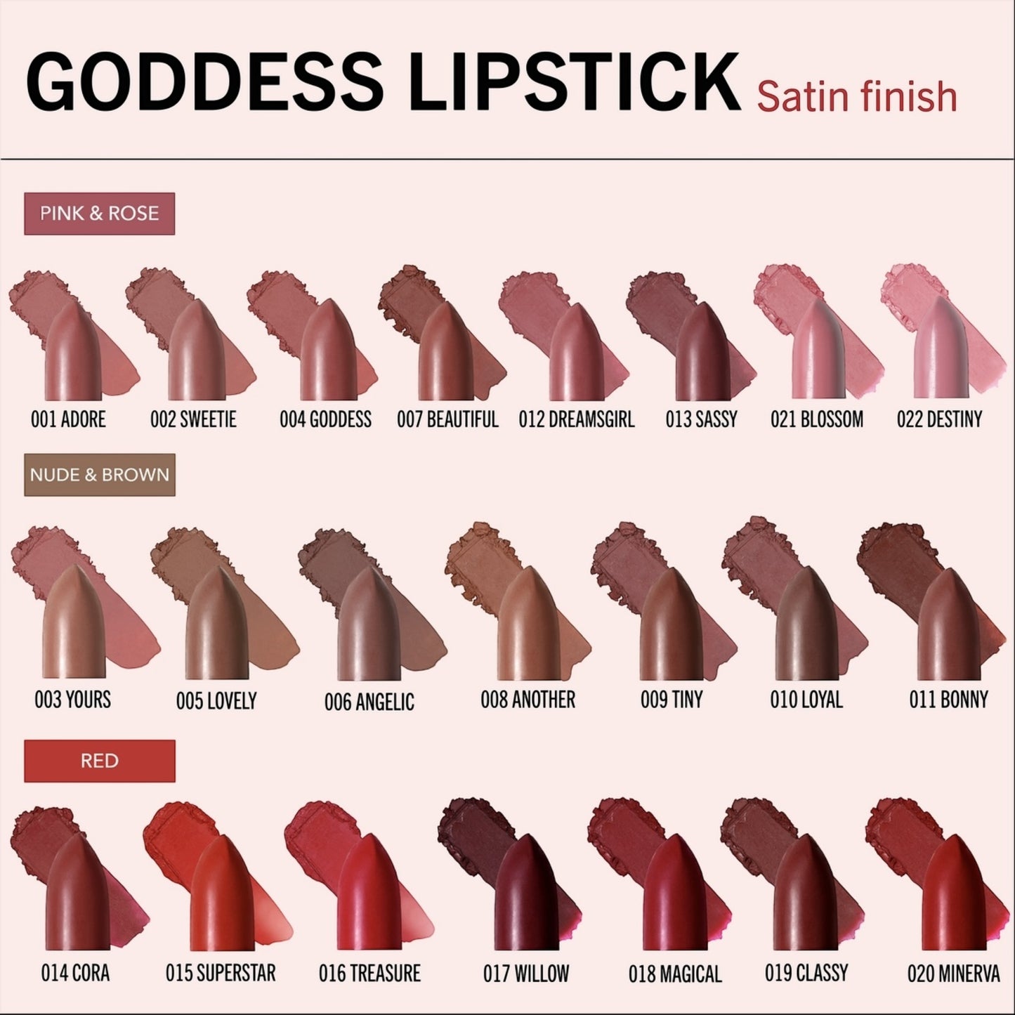LIP GODDES LIPSTICK MOIRA