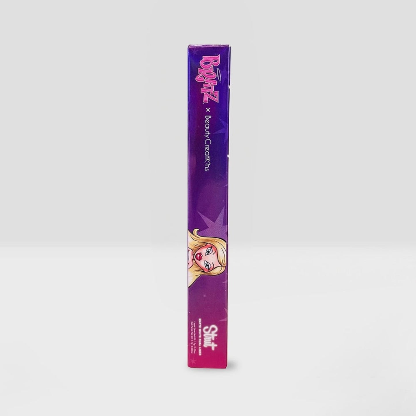 MATTE WHITE DUAL LINER STRUT WHITE BRATZ X BEAUTY CREATIONS