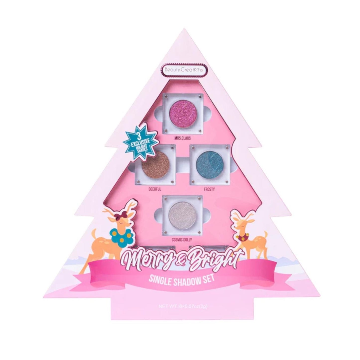 SINGLE SHADOW SET MERRY BRIGHT BEAUTY CREATIONS