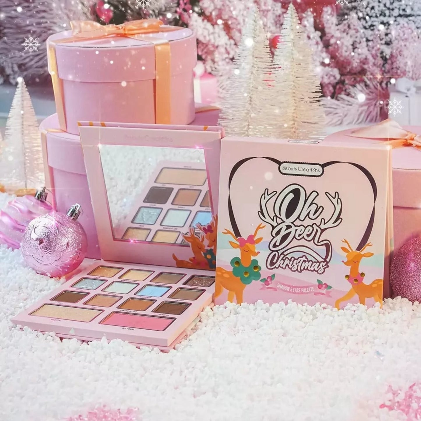 OH DEER CHRISTMAS PALETTE BEAUTY CREATIONS