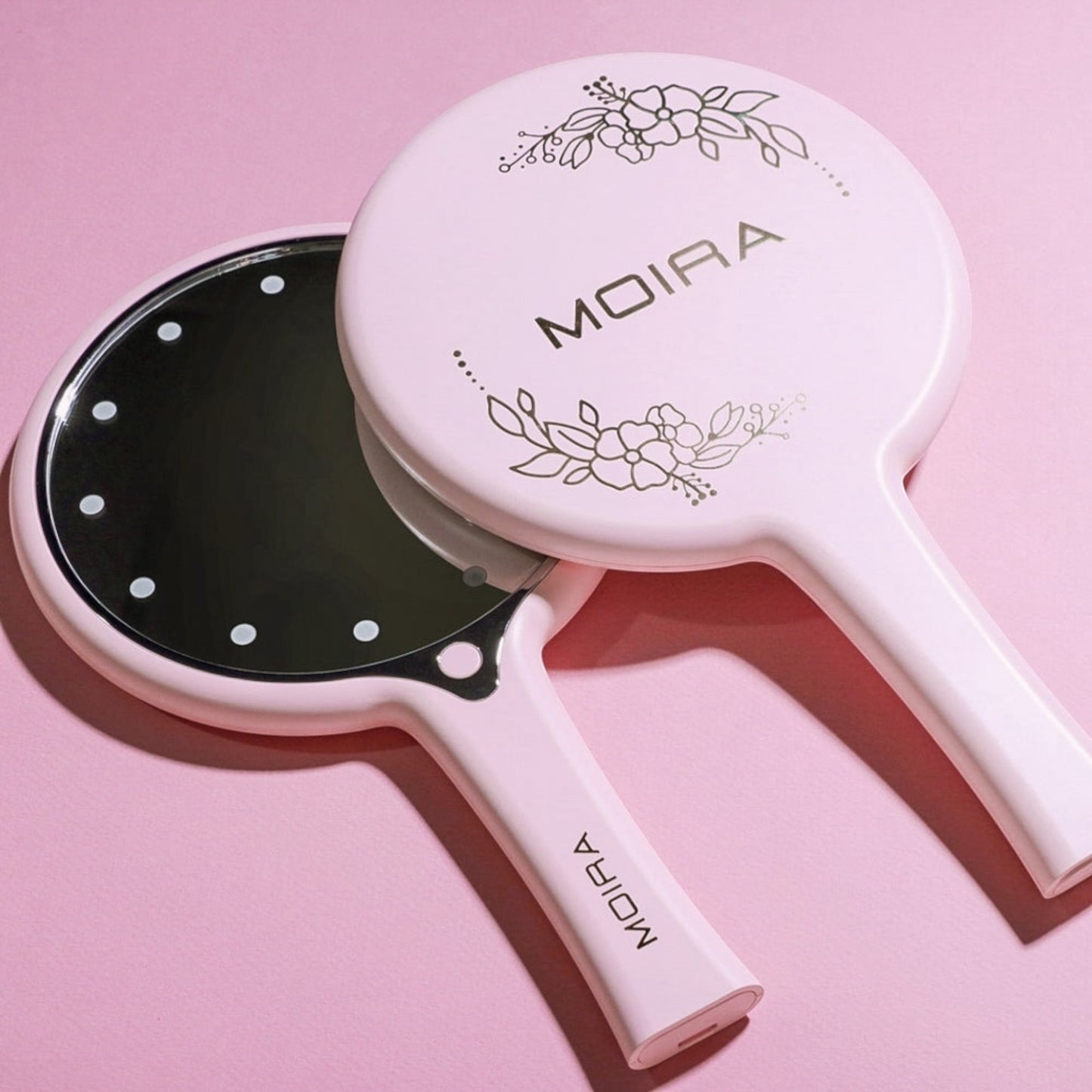 MOIRA LED LIGHT HAND HELD MIRROR