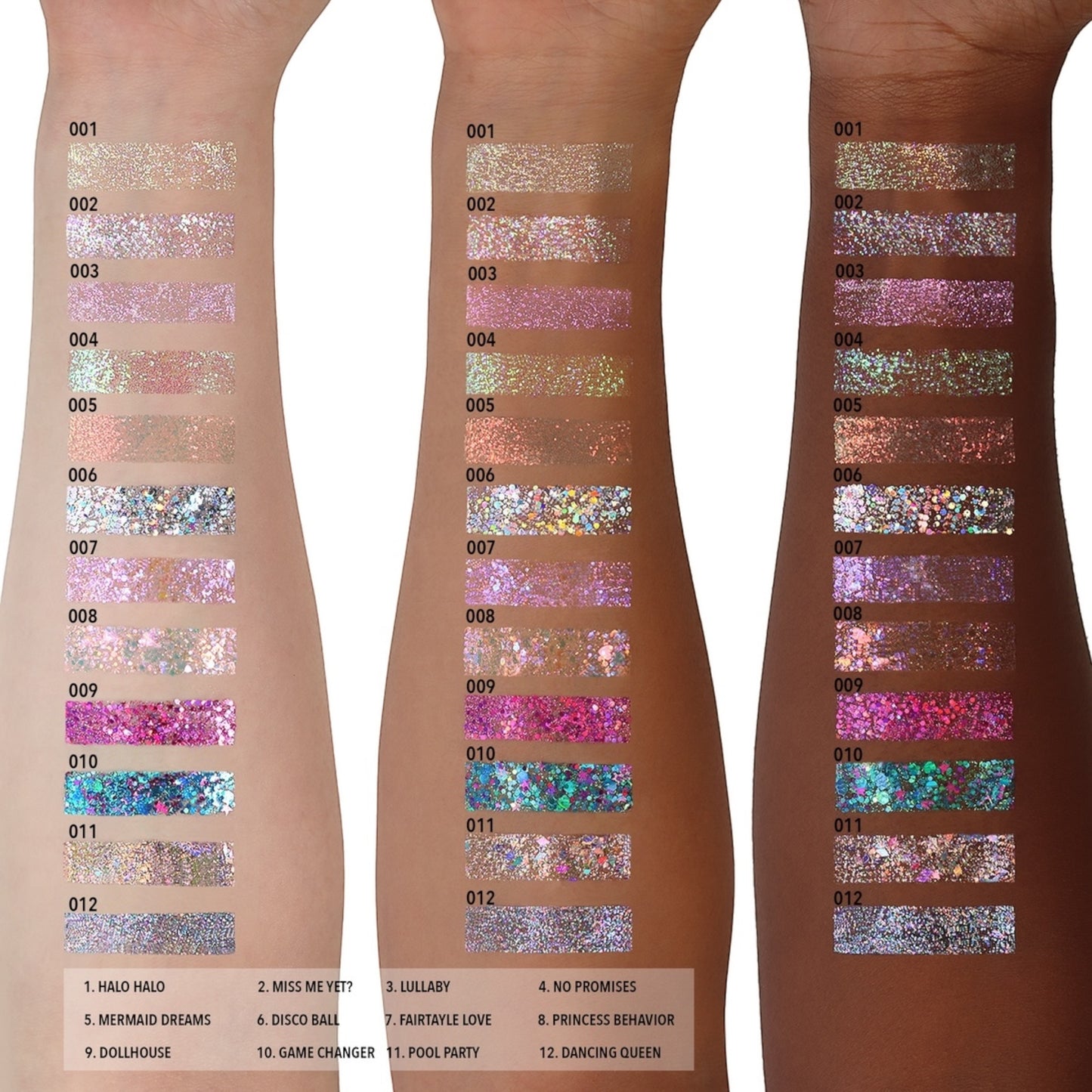 MOIRA HOLOGRAM GLITTER GEL