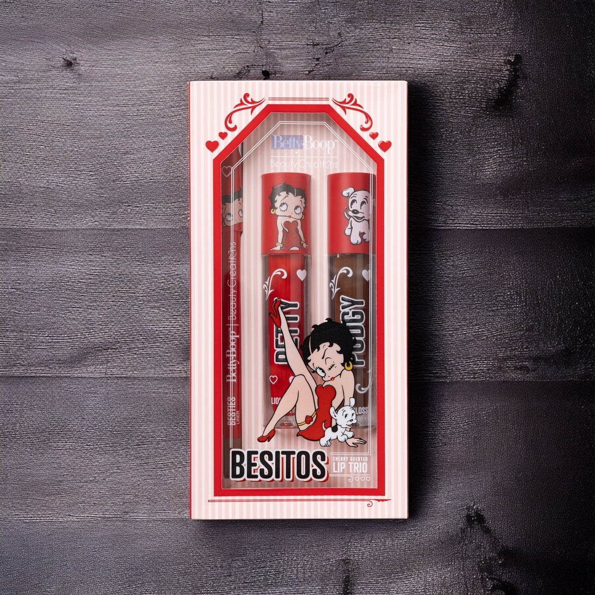 BETTY BOOP X BEAUTY CREATIONS BESITOS LIP TRIO