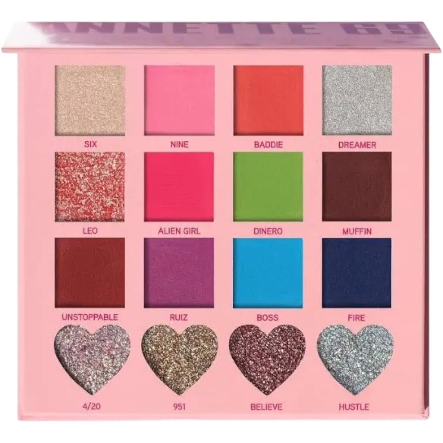 ANNETTE 69 X BEAUTY CREATIONS EYESHADOW PALETTE