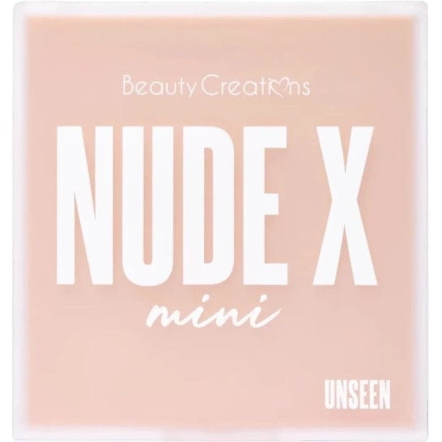 SHADOW PALETTE MINI UNSEEN NUDE X BEAUTY CREATIONS