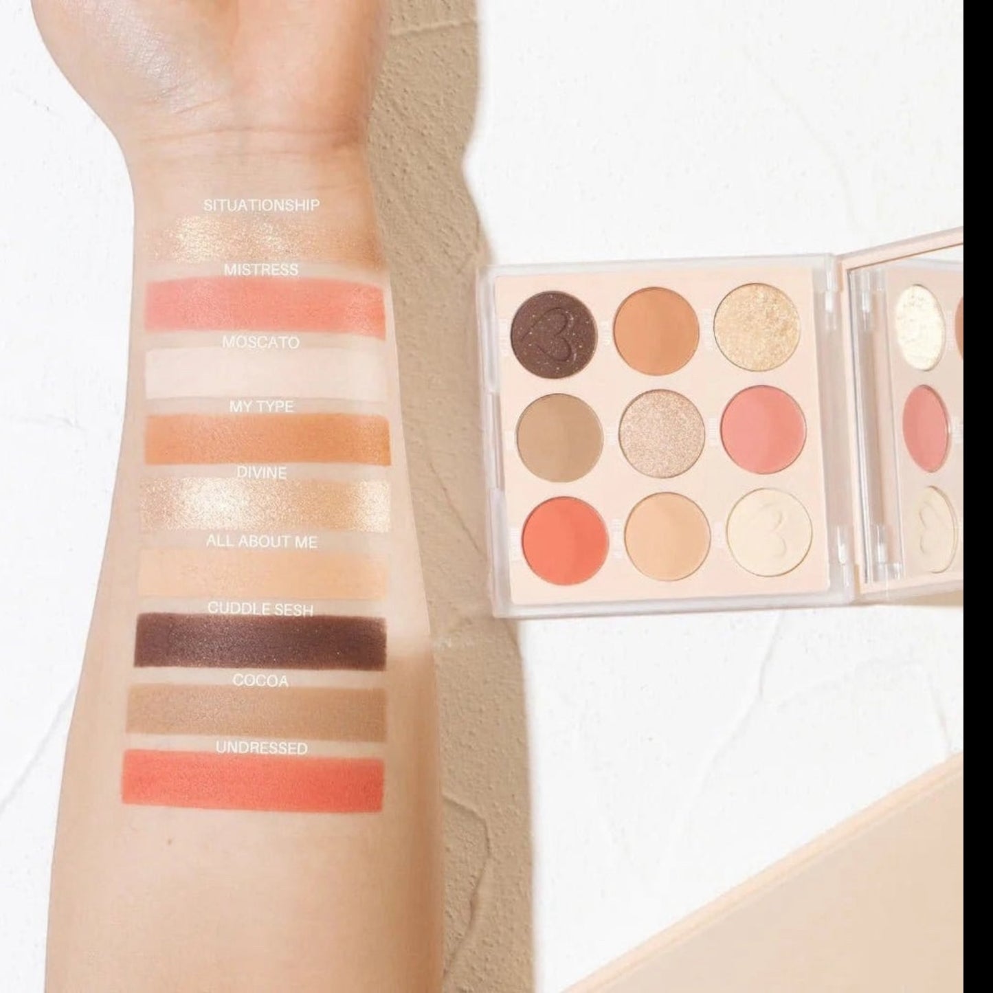 SHADOW PALETTE MINI UNSEEN NUDE X BEAUTY CREATIONS