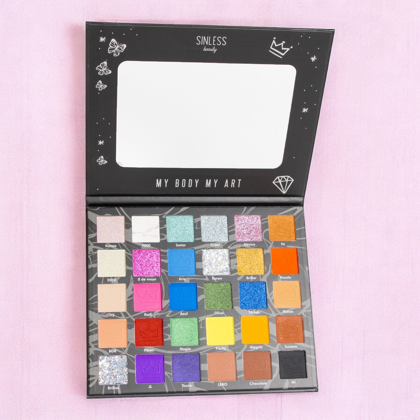 SINLESS BEAUTY X KUNNO EYESHADOW PALETTE