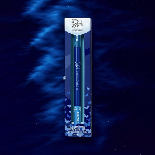 TIM BURTONS CORPSE BRIDE X BEAUTY CREATIONS HOPSCOTCH DUAL ENDED LIQUID LINER