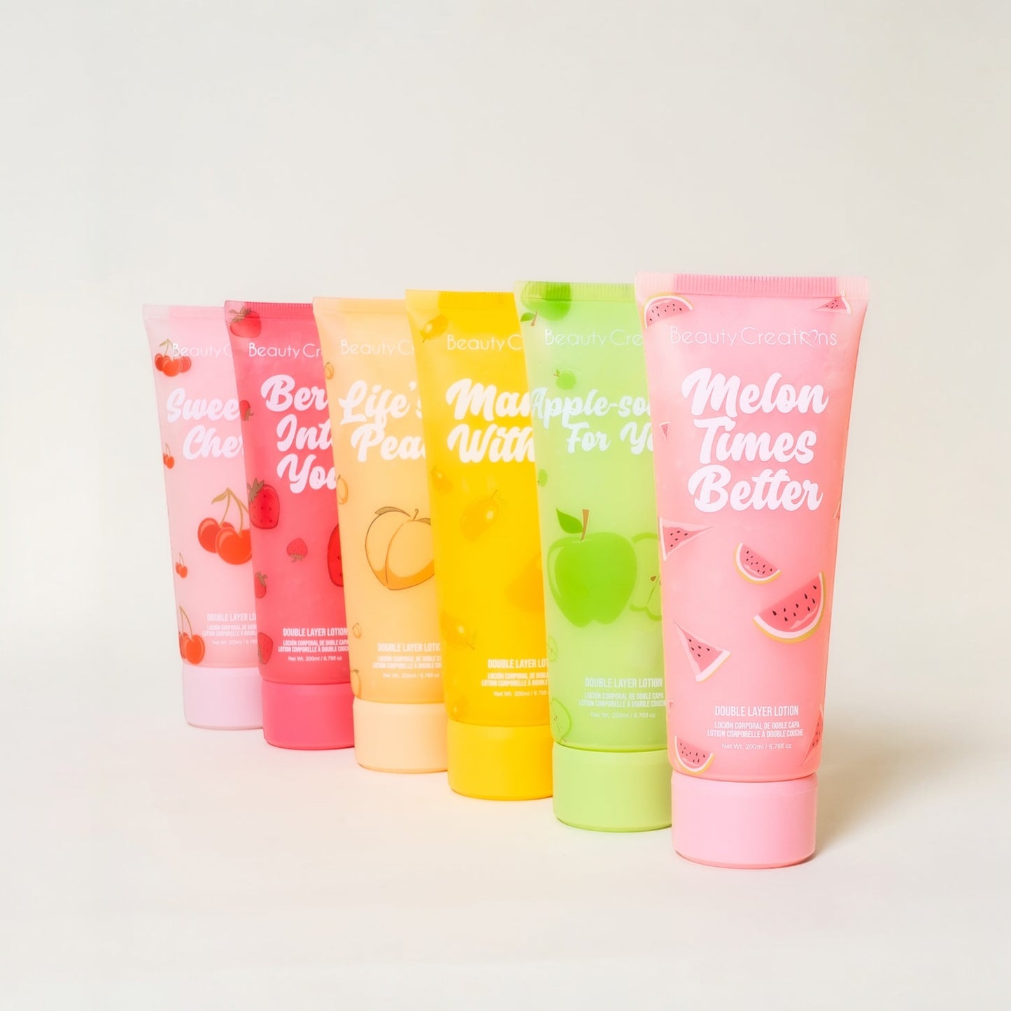 DOUBLE LAYER LOTION LOCION CORPORAL DE DOBLE CAPA BEAUTY CREATIONS