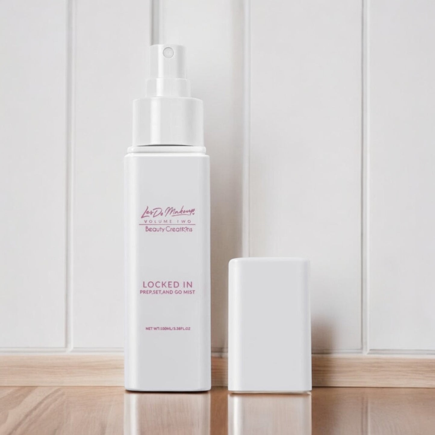 LESDO MAKEUP BEAUTY CREATIONS LOCKED IN PREP, SET, AND GO MIST