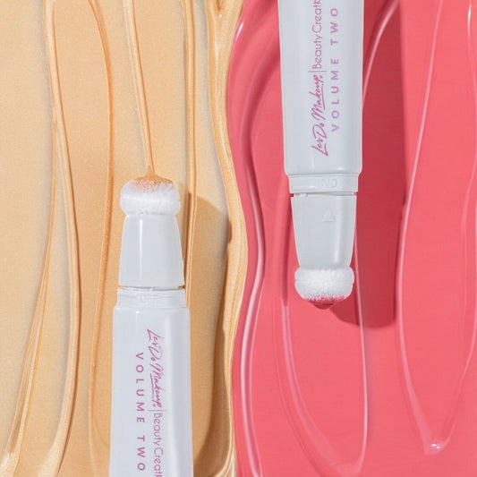 LESDO MAKEUP BEAUTY CREATIONS CHEEKS ON POINT LIQUID BLUSH AND HIGHLIGHTER