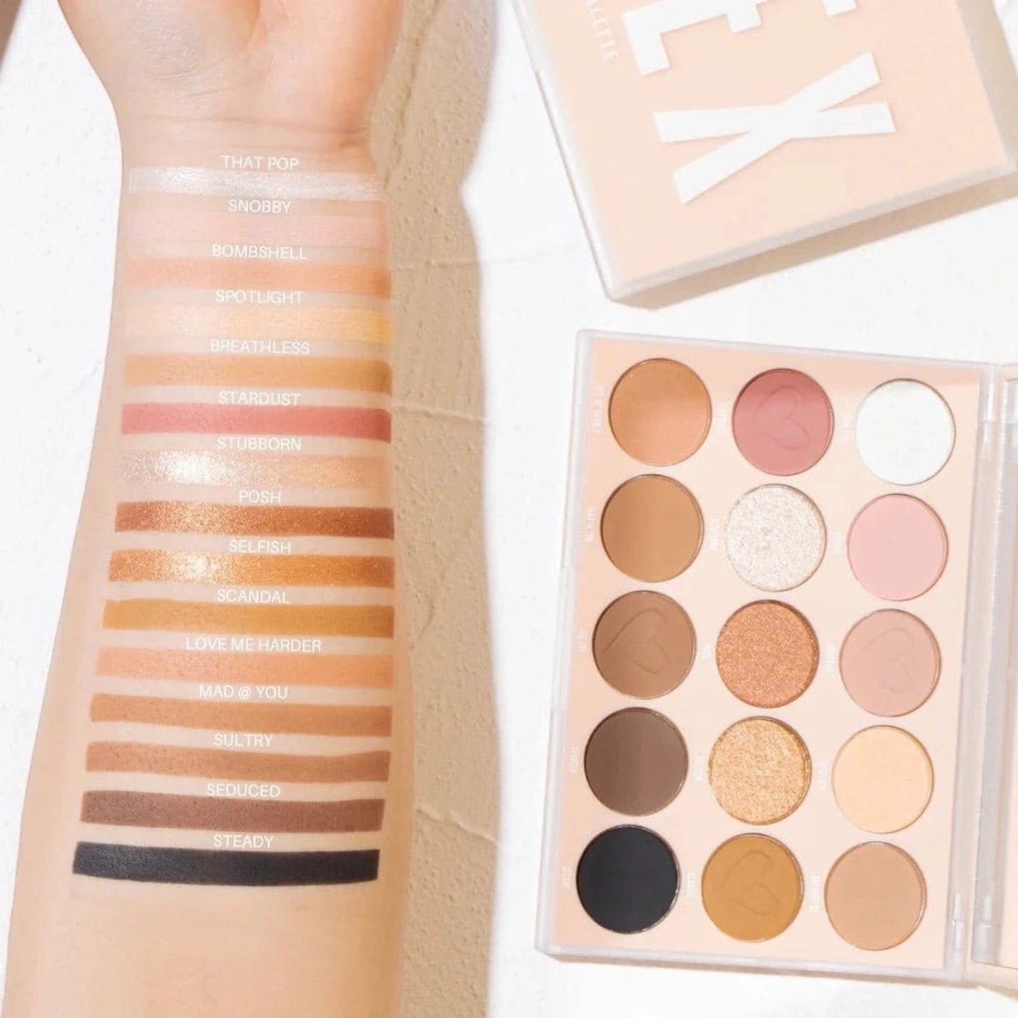 NUDE X SHADOW PALETTE BEAUTY CREATIONS