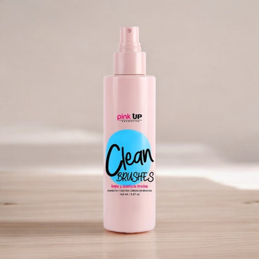 CLEAN BRUSHES PINK UP