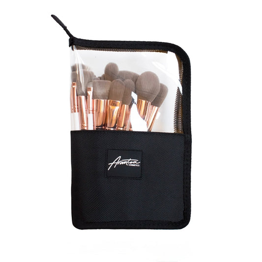 PRO BRUSH SET MAJESTIC WHITE 24 PIEZAS ARANTZA COSMETICS