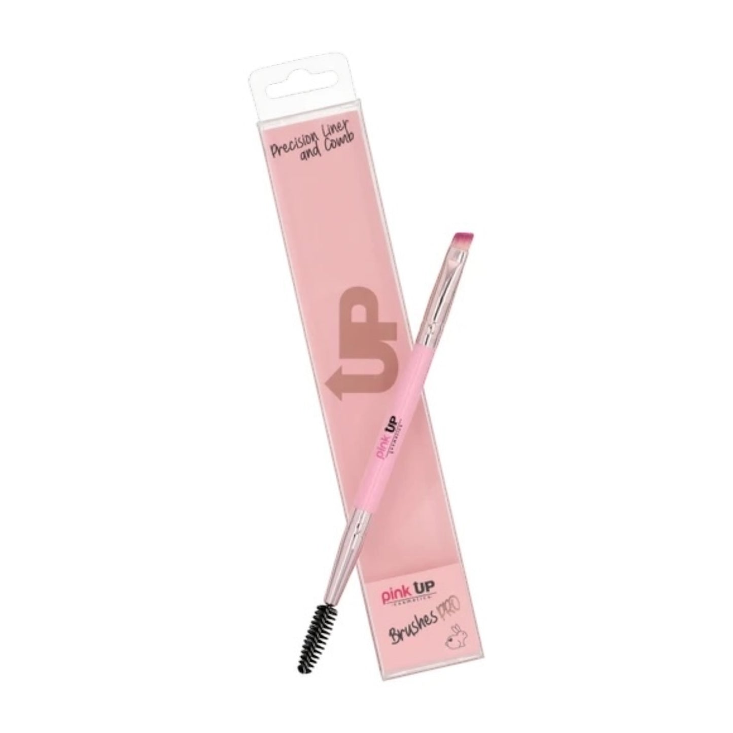 BRUSHES PRO PRECISION LINER AND COMB PINK UP