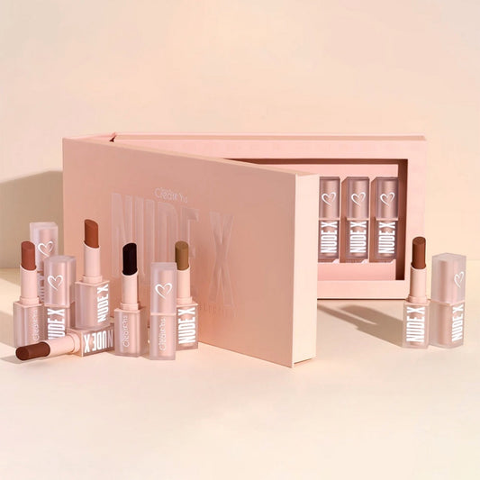 SOFT MATTE LIPSTICK COLLECTION SET NUDE X BEAUTY CREATIONS