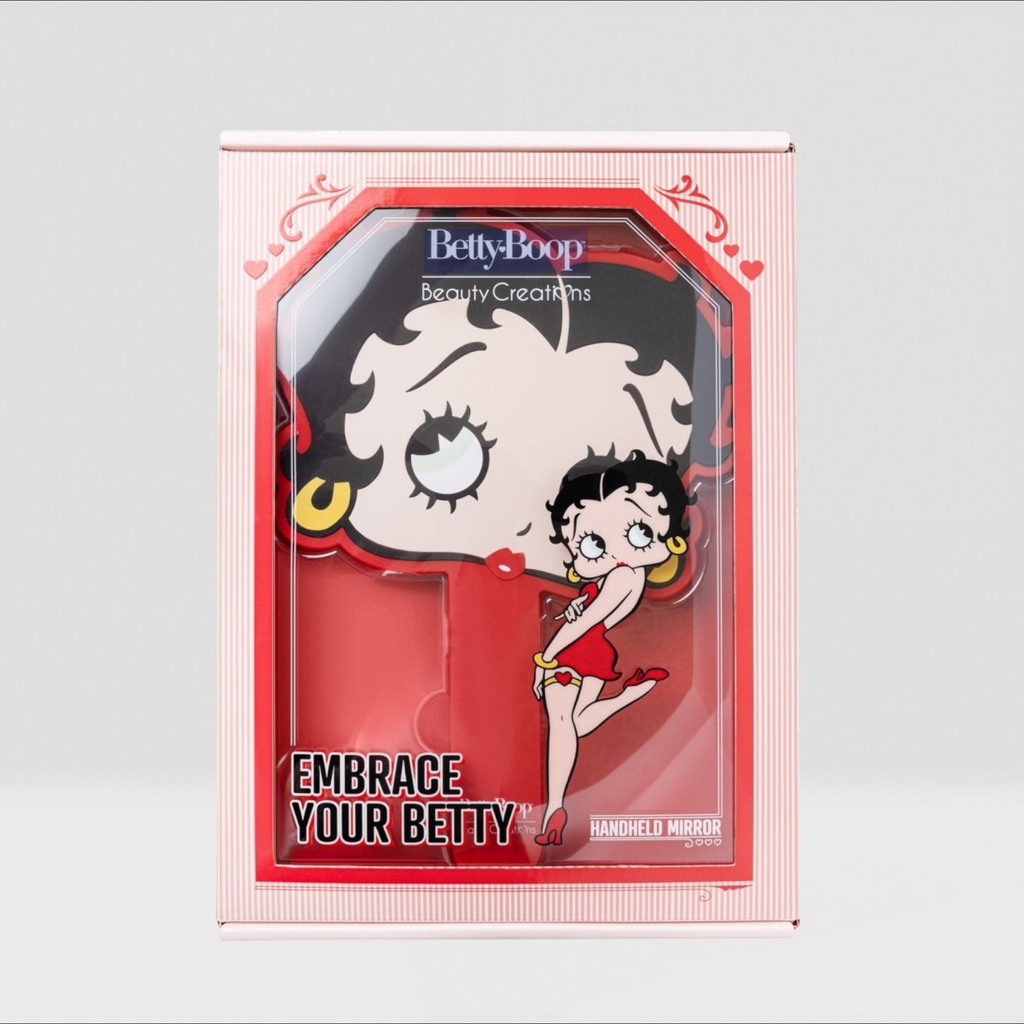 BETTY BOOP X BEAUTY CREATIONS EMBRACE YOUR BETTY HANDHELD MIRROR