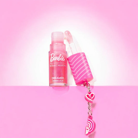 DREAMER SHIMMER LIP OIL BARBIE X BEAUTY CREATIONS