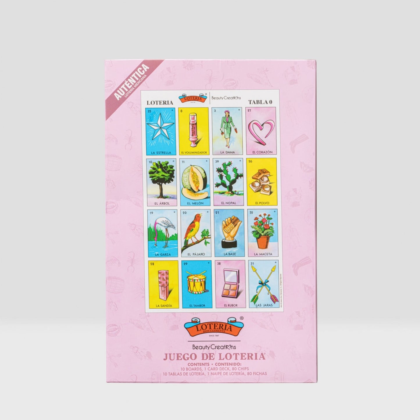 JUEGO DE LOTERIA SET LOTERIA X BEAUTY CREATIONS