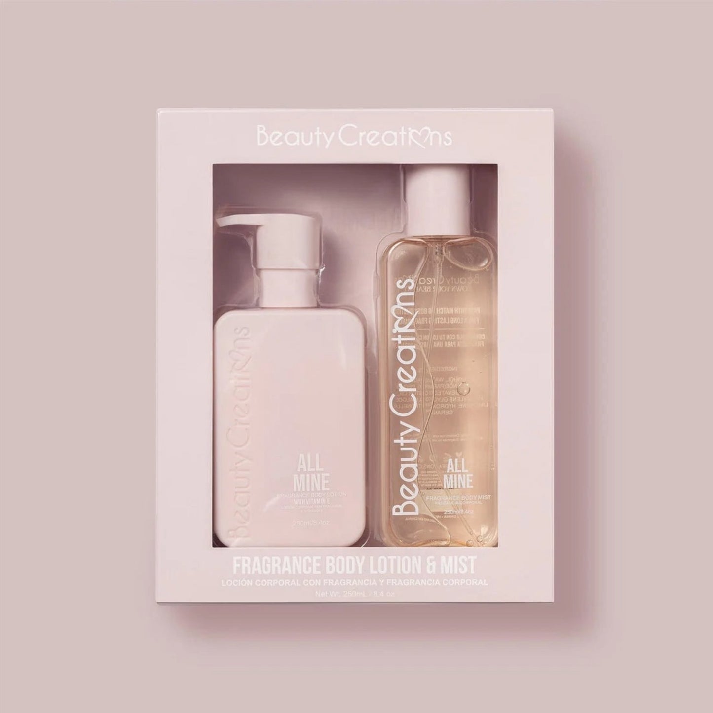 FRAGANCE BODY LOTION & MIST SET BEAUTY CREATIONS