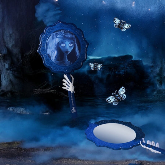 LEARN YOU VOWS HANDHELD MIRROR TIM BURTON´S CORPSE BRIDE X BEAUTY CREATIONS