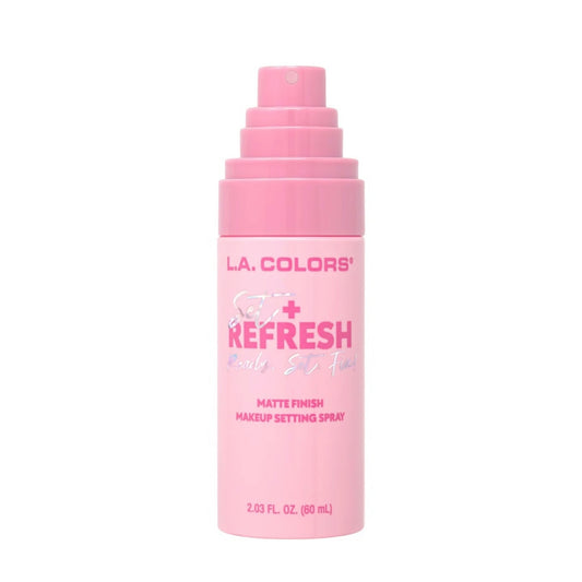 SET + REFRESH MATTE FINISH SETTING SPRAY LA COLORS