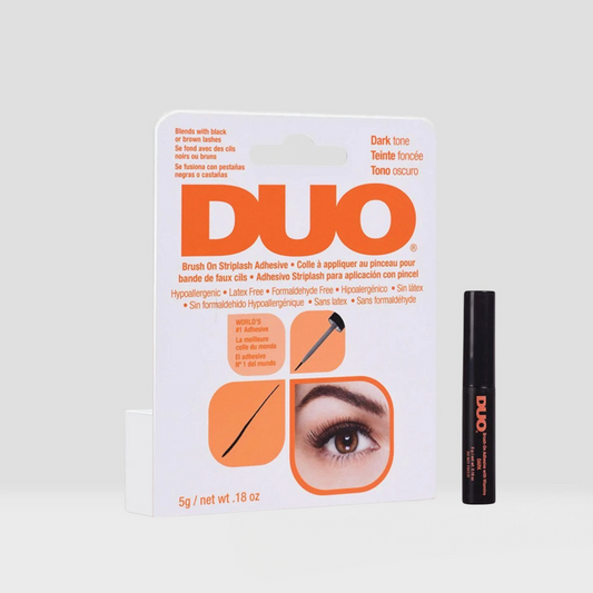 BRUSH-ON LASH GLUE DARK DUO NARANJA
