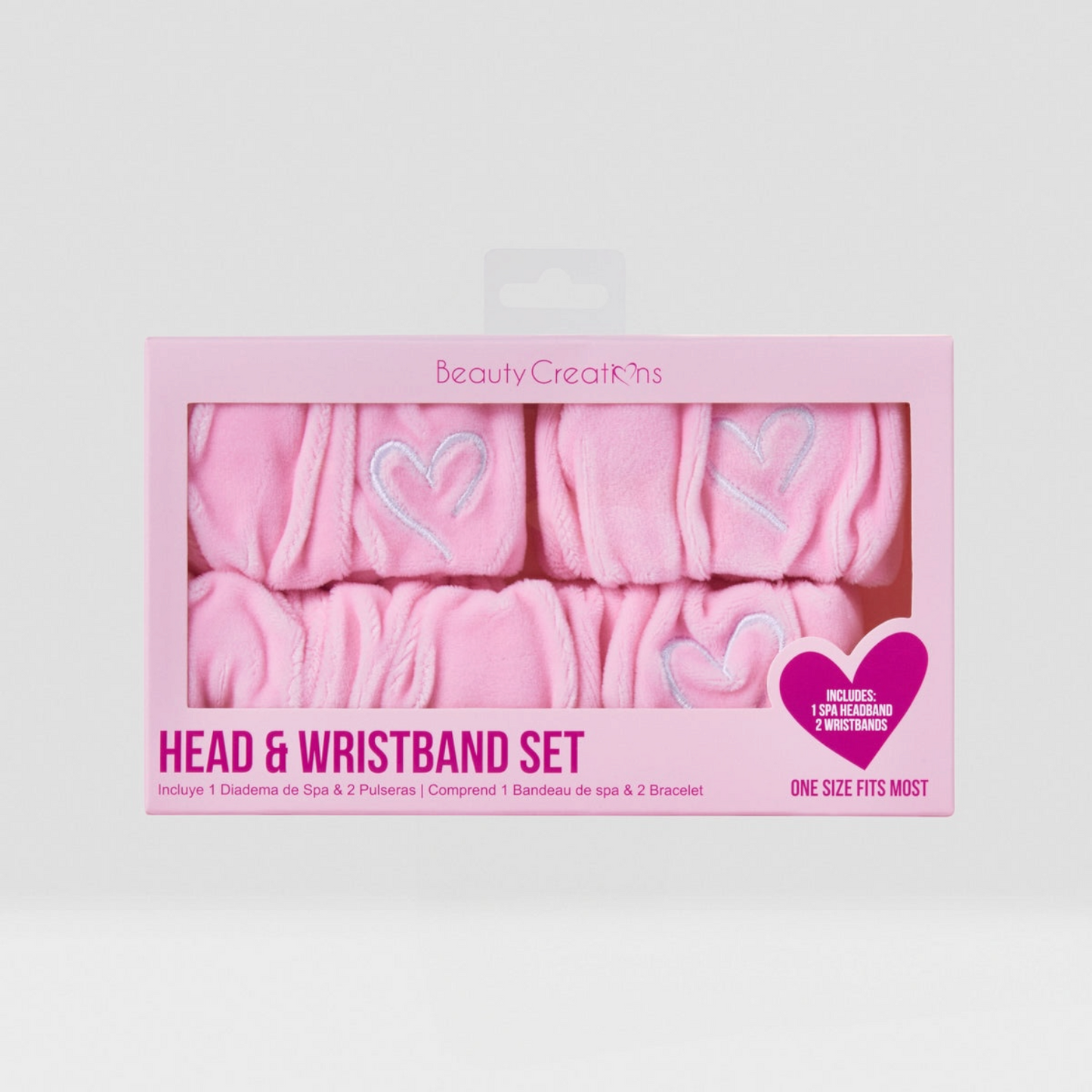 HEAD & WRISTBAND SET BEAUTY CREATIONS