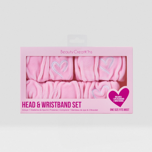 HEAD & WRISTBAND SET BEAUTY CREATIONS