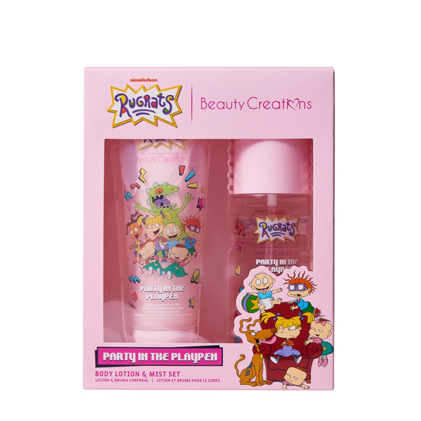 BODY LOTION & MIST SET RUGRATS X BEAUTY CREATIONS