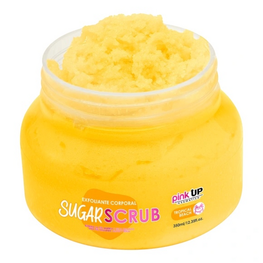 SUGAR SCRUB TROPICAL BEACH PINK UP